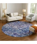 Dalyn Kaleidoscope Blue KL1 8ft. x 8ft. Rug