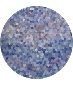 Dalyn Kaleidoscope Blue KL1 8ft. x 8ft. Rug