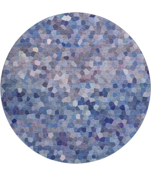 Dalyn Kaleidoscope Blue KL1 8ft. x 8ft. Rug