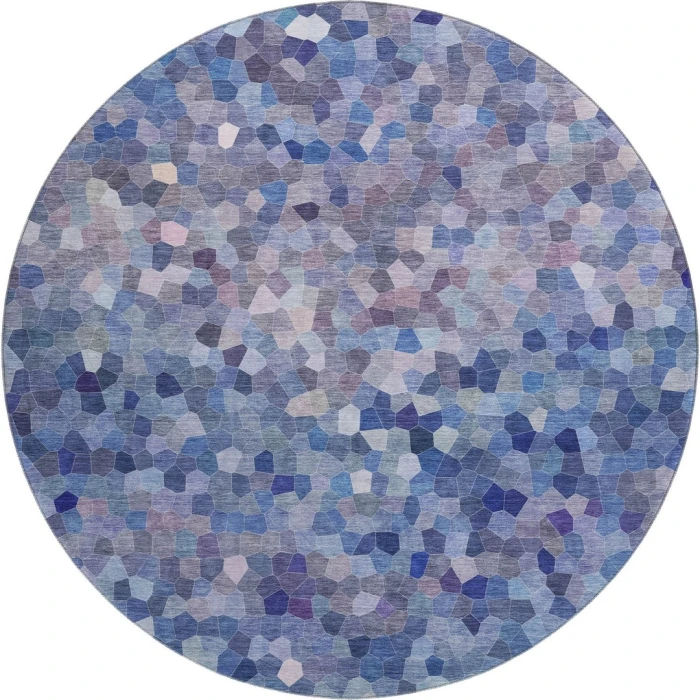 Dalyn Kaleidoscope Blue KL1 8ft. x 8ft. Rug