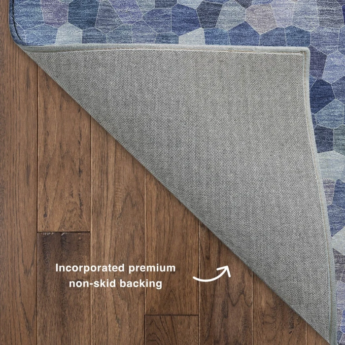 Dalyn Kaleidoscope Blue KL1 8ft. x 8ft. Rug