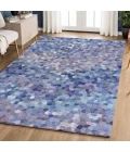 Dalyn Kaleidoscope Blue KL1 10ft. x 14ft. Rug