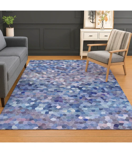 Dalyn Kaleidoscope Blue KL1 10ft. x 14ft. Rug