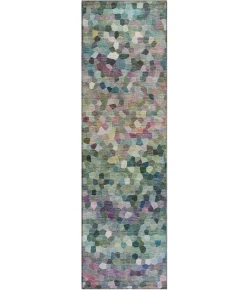 Dalyn Kaleidoscope Green KL1 2ft.3in. x 7ft.6in. Rug