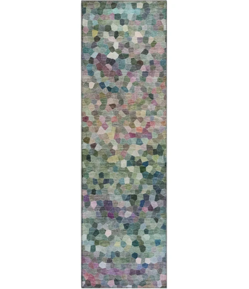 Dalyn Kaleidoscope Green KL1 2ft.3in. x 7ft.6in. Rug