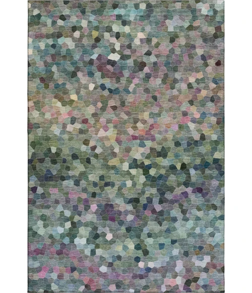 Dalyn Kaleidoscope Green KL1 2ft.6in. x 3ft.10in. Rug