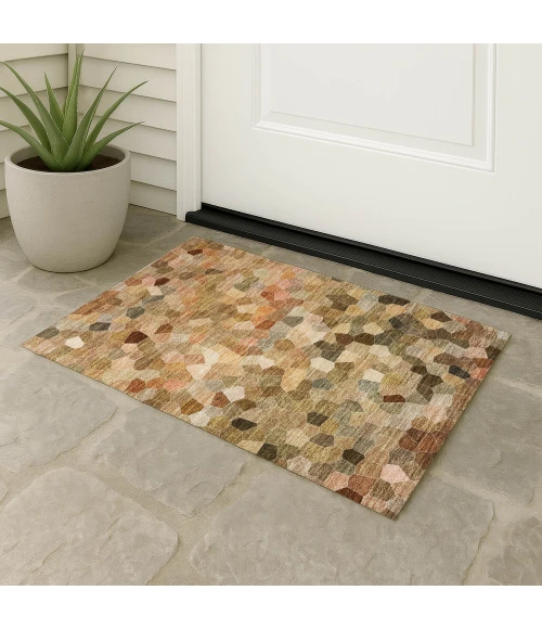 Dalyn Kaleidoscope Orange KL1 8ft. x 10ft. Rug