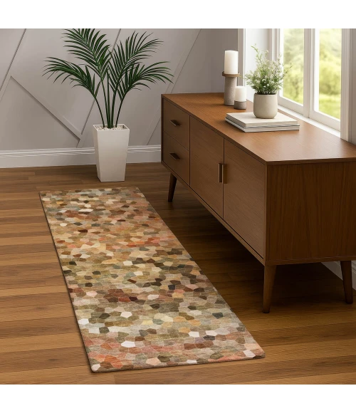 Dalyn Kaleidoscope Orange KL1 2ft.3in. x 7ft.6in. Rug