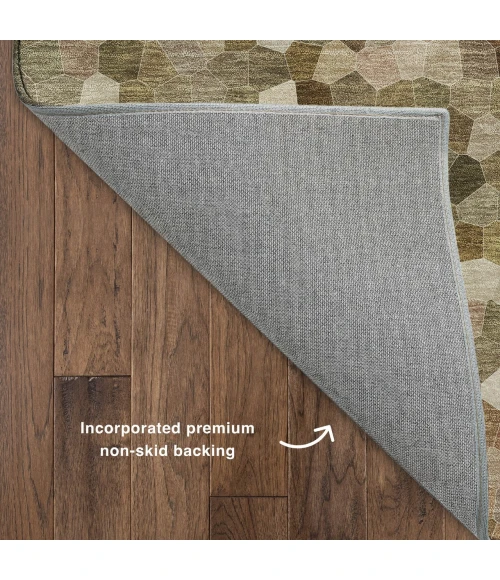 Dalyn Kaleidoscope Orange KL1 2ft.3in. x 7ft.6in. Rug