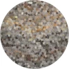 Dalyn Kaleidoscope Gray KL1 8ft. x 8ft. Rug