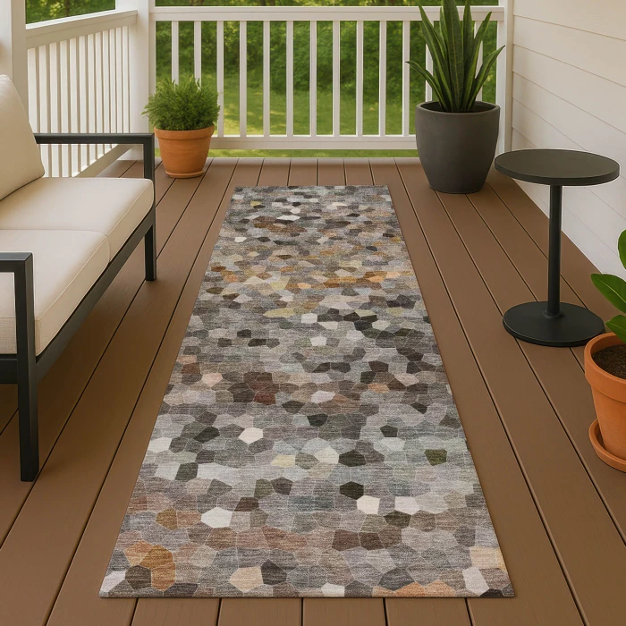 Dalyn Kaleidoscope Gray KL1 2ft.3in. x 7ft.6in. Rug