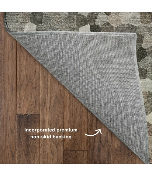 Dalyn Kaleidoscope Gray KL1 3ft. x 5ft. Rug