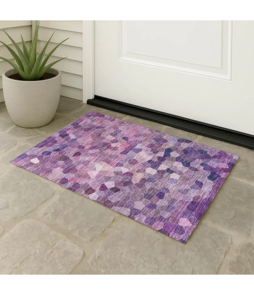 Dalyn Kaleidoscope Purple KL1 5ft. x 7ft.6in. Rug
