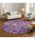 Dalyn Kaleidoscope Purple KL1 8ft. x 8ft. Rug