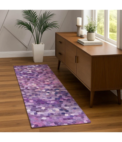 Dalyn Kaleidoscope Purple KL1 2ft.3in. x 7ft.6in. Rug