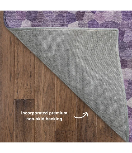 Dalyn Kaleidoscope Purple KL1 5ft. x 7ft.6in. Rug