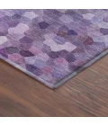Dalyn Kaleidoscope Purple KL1 5ft. x 7ft.6in. Rug