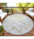 Dalyn Kaleidoscope Ivory KL1 8ft. x 8ft. Rug