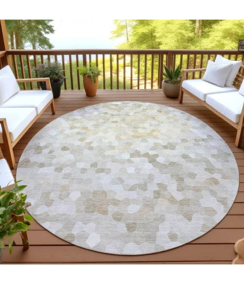 Dalyn Kaleidoscope Ivory KL1 8ft. x 8ft. Rug