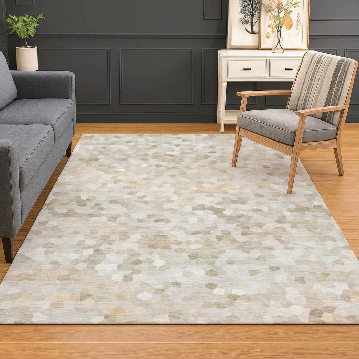Dalyn Kaleidoscope Ivory KL1 2ft.6in. x 3ft.10in. Rug