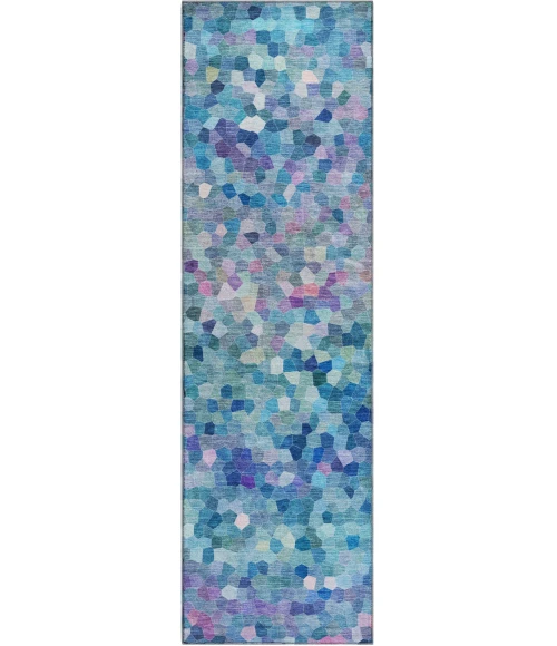 Dalyn Kaleidoscope Teal KL1 2ft.3in. x 7ft.6in. Rug