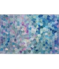 Dalyn Kaleidoscope Teal KL1 1ft.8in. x 2ft.6in. Rug