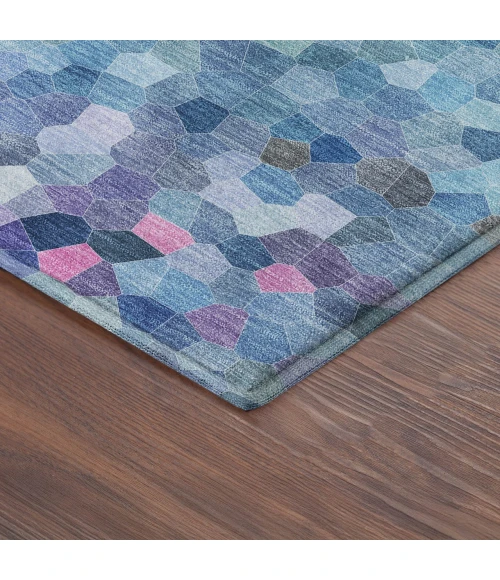 Dalyn Kaleidoscope Teal KL1 1ft.8in. x 2ft.6in. Rug