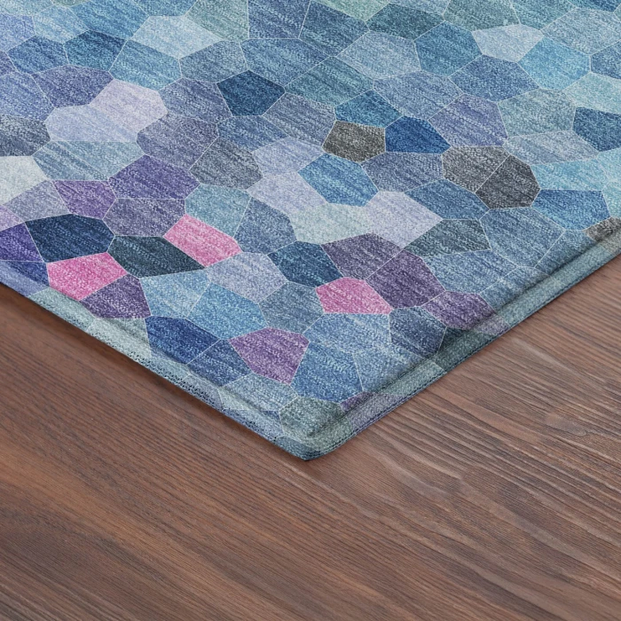 Dalyn Kaleidoscope Teal KL1 1ft.8in. x 2ft.6in. Rug