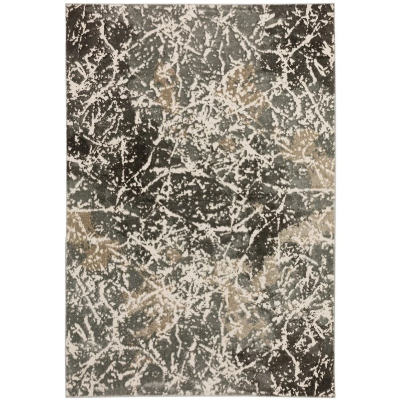 Dalyn Karma KM28 Grey Area Rug 3 ft. 3 X 5 ft. 1 Rectangle