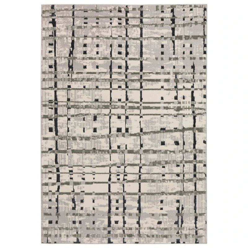 Dalyn Karma KM4 Grey Area Rug 3 ft. 3 X 5 ft. 1 Rectangle