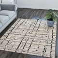 Dalyn Karma KM4 Grey Area Rug 3 ft. 3 X 5 ft. 1 Rectangle