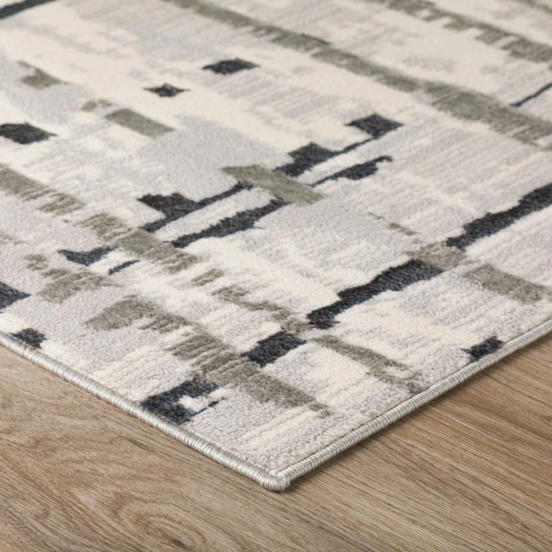Dalyn Karma KM4 Grey Area Rug 3 ft. 3 X 5 ft. 1 Rectangle