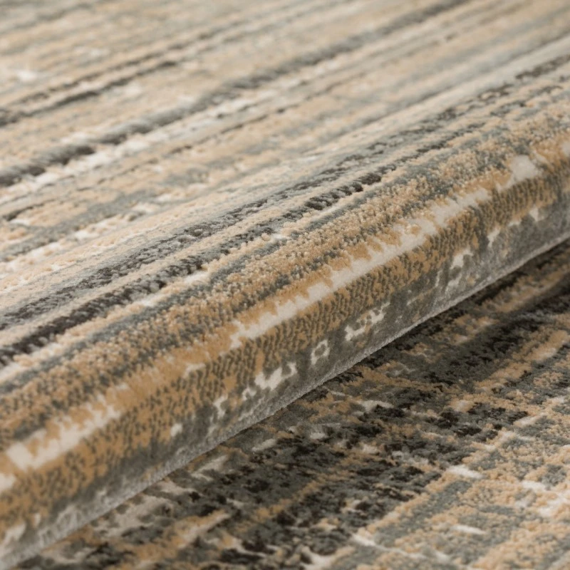 Dalyn Karma KM8 Grey Area Rug 3 ft. 3 X 5 ft. 1 Rectangle