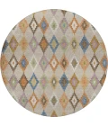 Dalyn Kenner Beige KN10 8ft. x 8ft. Round Rug