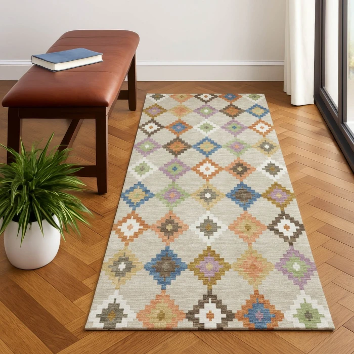 Dalyn Kenner Beige KN10 2ft.3in. x 7ft.6in. Rect. Rug
