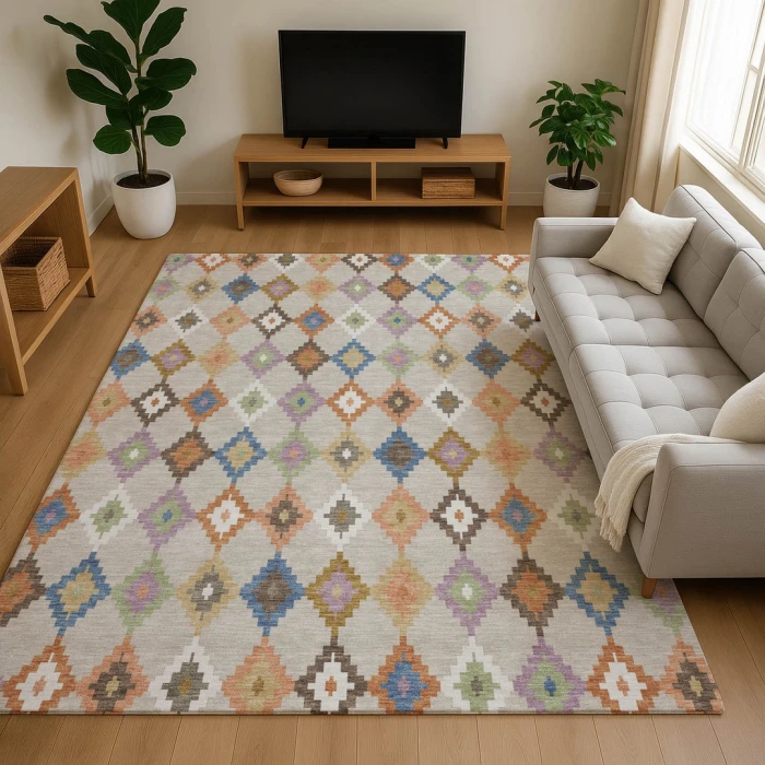Dalyn Kenner Beige KN10 2ft.6in. x 3ft.10in. Rect. Rug