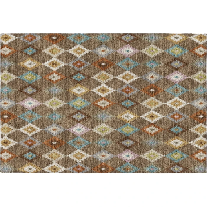 Dalyn Kenner Brown KN10 1ft.8in. x 2ft.6in. Rect. Rug