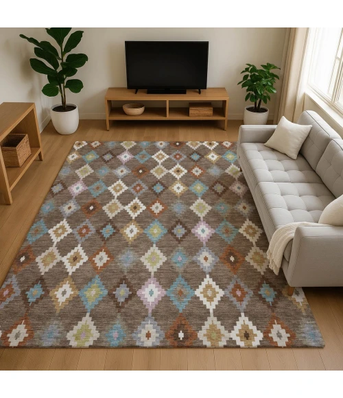 Dalyn Kenner Brown KN10 10ft. x 14ft. Rect. Rug