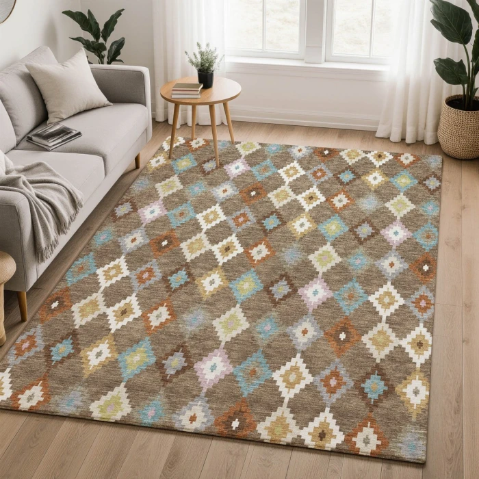 Dalyn Kenner Brown KN10 10ft. x 14ft. Rect. Rug