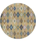 Dalyn Kenner Gold KN10 8ft. x 8ft. Round Rug