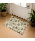 Dalyn Kenner Gold KN10 1ft.8in. x 2ft.6in. Rect. Rug