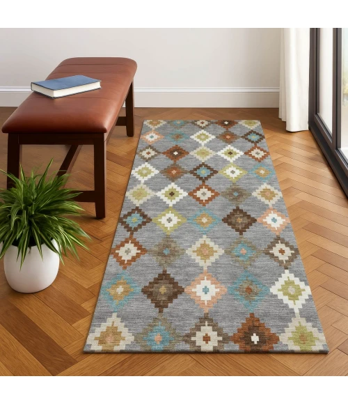 Dalyn Kenner Gray KN10 2ft.3in. x 7ft.6in. Rect. Rug