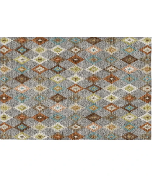 Dalyn Kenner Gray KN10 1ft.8in. x 2ft.6in. Rect. Rug