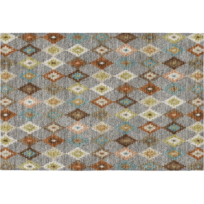 Dalyn Kenner Gray KN10 1ft.8in. x 2ft.6in. Rect. Rug