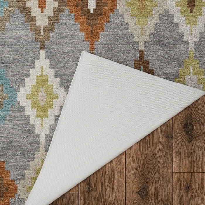 Dalyn Kenner Gray KN10 6ft.6in. x 9ft.6in. Rect. Rug