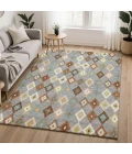 Dalyn Kenner Gray KN10 2ft.6in. x 3ft.10in. Rect. Rug
