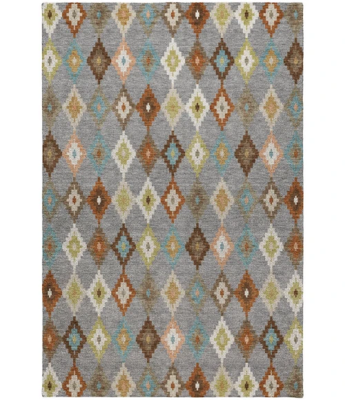Dalyn Kenner Gray KN10 2ft.6in. x 3ft.10in. Rect. Rug