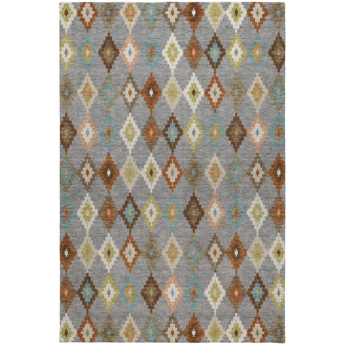 Dalyn Kenner Gray KN10 6ft.6in. x 9ft.6in. Rect. Rug