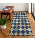 Dalyn Kenner Blue KN10 2ft.3in. x 7ft.6in. Rect. Rug