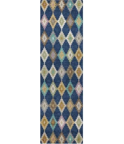 Dalyn Kenner Blue KN10 2ft.3in. x 7ft.6in. Rect. Rug